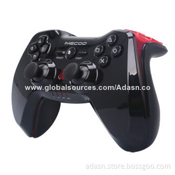 Wireless Android Bluetooth game pad with dual shock, 2014 new style, for mobile, tablet, smart TV